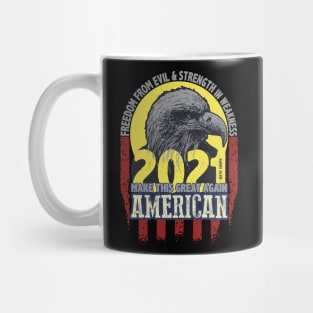 Freedom And Strength: American Eagle 2021 Mug